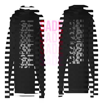 I Loveade 名前 サド 長袖Tシャツ - Kawaiitshirt