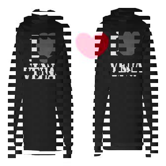 I Loveienna ウィーンが大好き 長袖Tシャツ - Kawaiitshirt