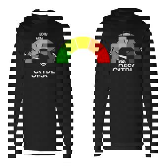 Low Cortisol Levels Meme Long Sleeve T-Shirt | Seseable FR