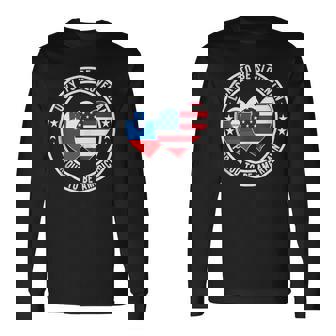 Lucky To Be Slovenian Proud To Be American Slovenia USA Flag Tank Top Long Sleeve T-Shirt | Mazezy