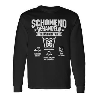 Lustig Witz Humor 66 Jahre Geburtstag Birthday Langarmshirts - Geschenkecke
