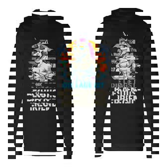 Lustige Party Gadgets Die Lage Ist Besäufniserregend Einhorn Langarmshirts - Seseable