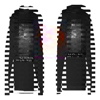 M42 オリオン星雲天文シャツ 長袖Tシャツ - Kawaiitshirt