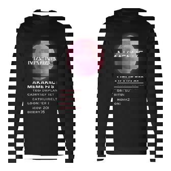 Makemake Facts 準惑星宇宙天文学愛好家 長袖Tシャツ - Kawaiitshirt