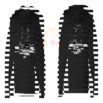 Malinois Dad Para Todos Los Papas Malinois Maglietta a maniche lunghe - Novitaregali