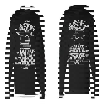 Master Of Computer Science Data Security Tank Top Long Sleeve T-Shirt | Mazezy