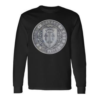 Médaillon Avec Blason Familial Deainte Jeanne D'arc T-shirt à manches longues - Cadeauxyz