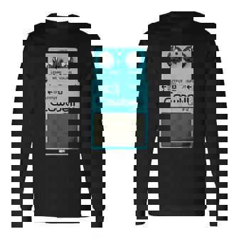 Mehr Cowbell ミュージシャン ミーム パロディ ギターペダル 長袖Tシャツ - Kawaiitshirt