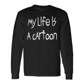 Miida Es Una Caricatura Camiseta de manga larga - Regaloses