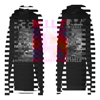 MILF Man I Love Felons Trump Pink 2024 Election Tank Top Long Sleeve T-Shirt - Monsterry