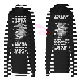 Moister Than An Oyster Meme I'm Moister Than An Oyster 長袖Tシャツ - Kawaiitshirt