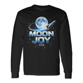 Moon Joy Space Exploration Usa Moon Missions 2026 Long Sleeve T-Shirt - Monsterry