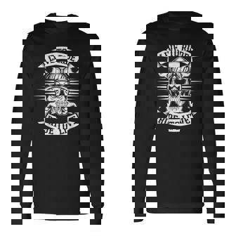 Motociclista Clásico Live To Ride Ride To Live Camiseta de manga larga - Regaloses