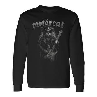 Motörcat Rock Cat Long Sleeve T-Shirt - Thegiftio UK