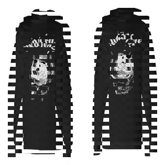 Motorhedge ヘビーメタル ハリネズミ ハリネズミ 長袖Tシャツ - Kawaiitshirt