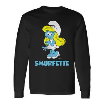 Themurfs La Puffetta Dei Puffi Maglietta a maniche lunghe - Novitaregali