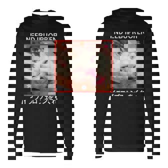 I Need Ibuprofen 日本の面白い猫 長袖Tシャツ - Kawaiitshirt