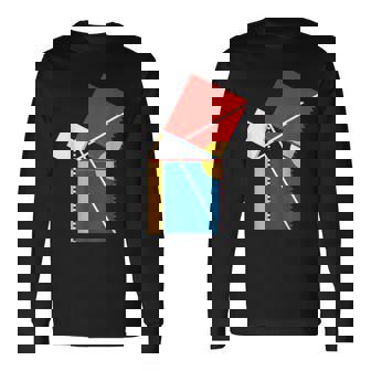 Nerdy Byrne's ピタゴラスの定理 幾何学 数学教師 Wt 長袖Tシャツ - Kawaiitshirt