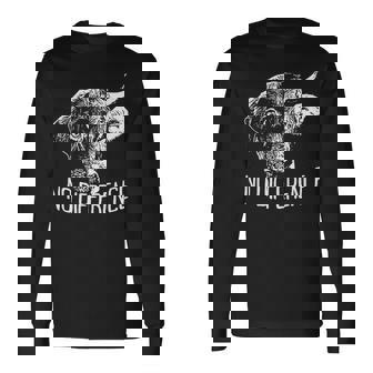 No Difference ワンライフ 違いはありません ベジタリアン 動物愛好家 ビーガン 長袖tシャツ 長袖Tシャツ - Kawaiitshirt