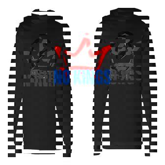 No Kings 長袖Tシャツ - Kawaiitshirt