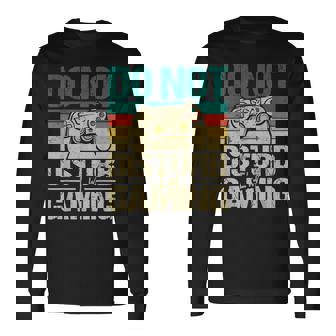 No Molestes Estoy Jugando -Ideojuegos Divertidos Para Jugadores Camiseta de manga larga - Regaloses