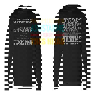 No Puedes Asustarme Tengo Tres Hijas Para Papá Mamáintage Camiseta de manga larga - Regaloses