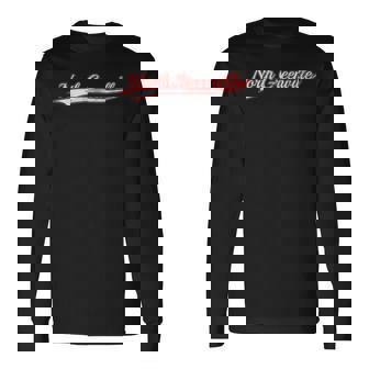 North Greenville South Carolina Baptist Vintage Varsity Long Sleeve T-Shirt | Mazezy