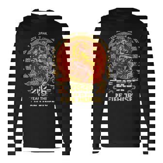 Nouvel An Chinois 2026 Année Du Cheval De Feu Rouge T-shirt à manches longues - Cadeauxyz