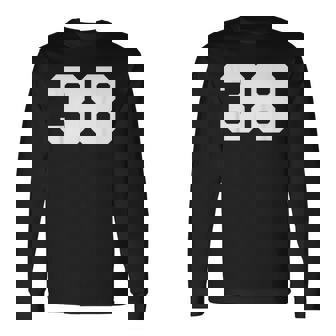 Number 38Ports Jersey Player 38 Fan Front Printarsity 長袖Tシャツ - Kawaiitshirt