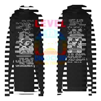 Official Nager 13Th Birthday Level 13 Unlocked 長袖Tシャツ - Kawaiitshirt