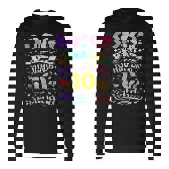 Omg It's My Daughter's 10Th Birthday Happy 10 Years Old Long Sleeve T-Shirt | Seseable FR