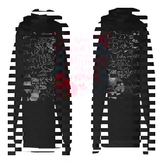 Once Upon A Broken Heart Romance Lover Archer And The Fox Long Sleeve T-Shirt - Monsterry