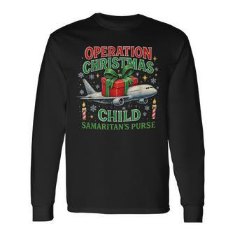 Operation Christmas Child Samaritan’S Purse Long Sleeve T-Shirt - Thegiftio UK