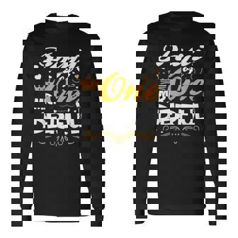 Papi Of Mr Onederful 1st Birthday One-Derful Matching Long Sleeve T-Shirt | Mazezy