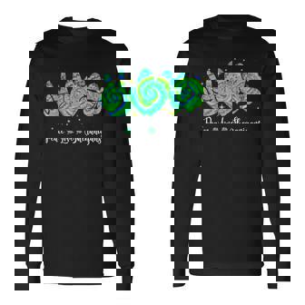 Peace Lovehenaniganst Patrick's Day Green Tie Dye 長袖Tシャツ - Kawaiitshirt