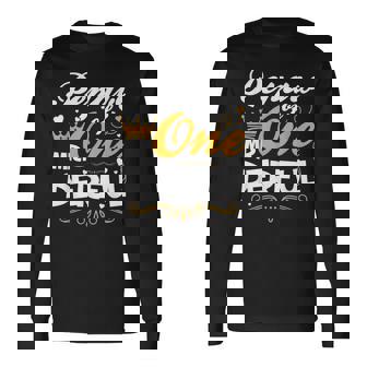 Pepaw Of Mr Onederful 1st Birthday One-Derful Matching Long Sleeve T-Shirt | Mazezy