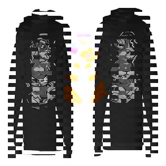 Perro Terrier Alemán Juego Gamer Jagdterrier Gaming Camiseta de manga larga - Regaloses