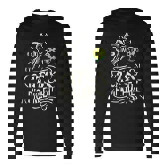 Pickleball Player 猫オーナーピックルボール キティ好きの服 長袖Tシャツ - Kawaiitshirt