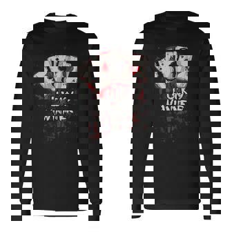 Poker Players ギフト 4エース トランプ Lucky Winner 長袖tシャツ 長袖Tシャツ - Kawaiitshirt