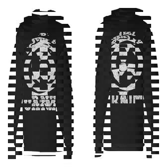 Powered By Uranium 原子力エンジニア 長袖Tシャツ - Kawaiitshirt