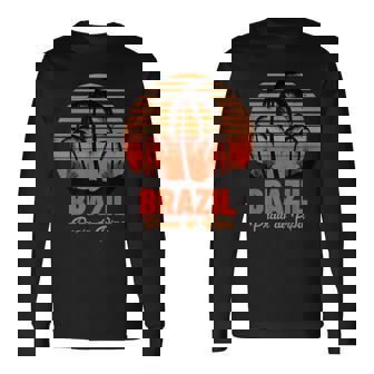 Praia De Pipa ブラジル 長袖Tシャツ - Kawaiitshirt