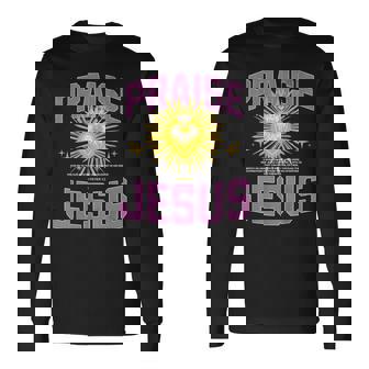 Praise Jesus Our Lord &Aviour For An Abundant New Life 長袖Tシャツ - Kawaiitshirt