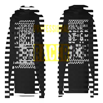 Professional Slot Car Racer Mini Car Drag Racing Slot Car Long Sleeve T-Shirt | Mazezy