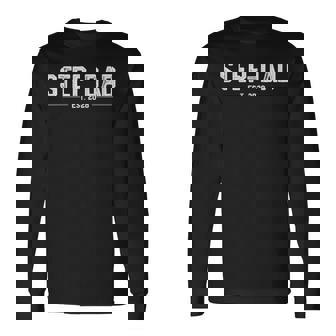 Promoted To Step-Dad Est 2028 Soon To Be Step-Dad Est 2028 Long Sleeve T-Shirt | Mazezy