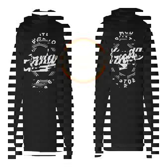 Promoted To Grandpa 2026 oon To Be Grandpa Est 2026 長袖Tシャツ - Kawaiitshirt