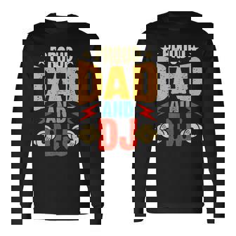 Proud Dad And Dj Camiseta de manga larga - Regaloses