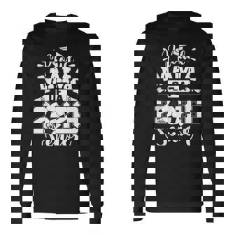 Proud Mama Of A 2026 Senior Soccer Ball Graduation Long Sleeve T-Shirt | Mazezy