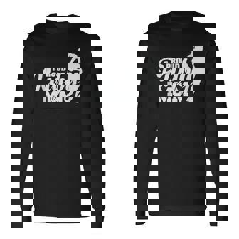 Proud Rugby Mom Football Sports Player Long Sleeve T-Shirt | Mazezy