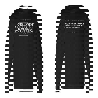 Quis Custodiet イプソス・カストデス・フーウォッチ ウォッチメン ラテン 長袖Tシャツ - Kawaiitshirt