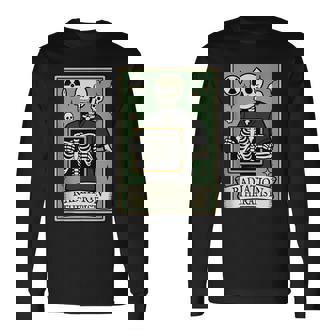 Radiation Therapist Tarot Card Skeleton Oncology Rad Therapy Tank Top Long Sleeve T-Shirt | Mazezy